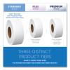 Essential 100% Recycled Fiber Jrt Bathroom Tissue For Business, Septic Safe, 2-Ply, 3.55" x 1,000 Ft, White, 12 Rolls/Carton