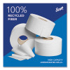 Essential 100% Recycled Fiber Jrt Bathroom Tissue For Business, Septic Safe, 2-Ply, 3.55" x 1,000 Ft, White, 12 Rolls/Carton