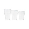 Foam Drink Cups, 6 Oz, White, 25/Bag, 40 Bags/Carton