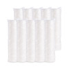 Plastic Lids For Foam Containers, Vented, Fits 3.5 Oz To 6 Oz, White, 100/Pack, 10 Packs/Carton
