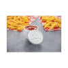Plastic Lids For Foam Containers, Vented, Fits 3.5 Oz To 6 Oz, White, 100/Pack, 10 Packs/Carton