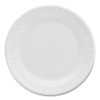 Concorde Foam Plate, 6" Dia, White, 1,000/Carton