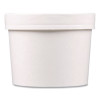 Vented Paper Lids, Fits 8 Oz To 16 Oz Hot Cups, White, 25/Sleeve, 40 Sleeves/Carton