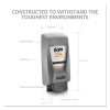 Pro 2000 Hand Soap Dispenser, 2,000 Ml, 7.06 x 5.9 x 17.2, Black