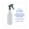 Chemical-Resistant Trigger Sprayer 320Cr, 7.25" Tube, Fits 16 Oz Bottles, Gray, 24/Carton