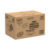 Foam Hinged Lid Container, Hot Dog Container, 3.8 x 7.1 x 2.3, White, 125/Bag, 4 Bags/Carton