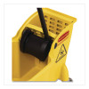 Tandem 31-Quart Bucket/Wringer Combo, Reverse, 31 Qt, Yellow