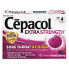 Extra Strength Sore Throat And Cough Lozenges, Mixed Berry, 16 Lozenges