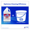 No Rinse Sanitizer Concentrate, Unscented, 1 Gal Bottle, 4/Carton