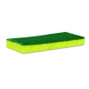 Medium-Duty Scrubbing Sponge 74, 3.6 x 6.1, 0.7" Thick, Yellow/Green, 10/Pack