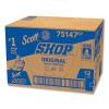 Shop Towels, Standard Roll, 1-Ply, 9.4 x 11, Blue, 55/Roll, 12 Rolls/Carton