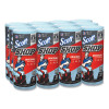 Shop Towels, Standard Roll, 1-Ply, 9.4 x 11, Blue, 55/Roll, 12 Rolls/Carton