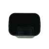 Soft-Sided Wastebasket, 41 Qt, Polyethylene, Black