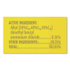 Disinfecting Wipes, 1 Ply, 7 x 7.25, Lemon And Lime Blossom, White, 80 Wipes/Canister, 6 Canisters/Carton