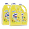Clean And Fresh Multi-Surface Disinfectant Cleaner, Sparkling Lemon And Sunflower Essence, 144 Oz Bottle, 4/Carton