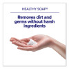 Healthy Soap Gentle And Free Foam Refill, For Es8 Dispensers, Fragrance-Free, 1,200 Ml, 2/Carton