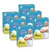 Magic Eraser, 2.2 x 4.6, 0.6" Thick, White, 6/Pack, 6 Packs/Carton