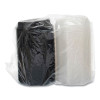 Octaview Hinged-Lid Hot Food Containers, 31 Oz, 9.55 x 9.1 x 3, Black/Clear, Plastic, 100/Carton