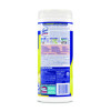 Disinfecting Wipes, 1-Ply, 7 x 7.25, Lemon And Lime Blossom, White, 35 Wipes/Canister