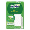 Dry Refill Cloths, 10.4 x 8, White, 52/Box, 3 Boxes/Carton