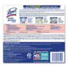 Dual Action Disinfecting Wipes, 1-Ply, 7 x 7.25, Citrus, White/Purple, 75/Canister, 6 Canisters/Carton