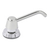 Contura Lavatory-Mounted Soap Dispenser, 34 Oz, 3.31 X 4 X 17.63, Chrome/Stainless Steel
