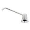 Counter-Mounted Soap Dispenser, 34 Oz,  3 x 4 x 6, Stainless Steel