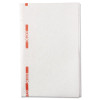 Food Service Towels, Cotton, 13 x 21, White/Red, 150/Carton