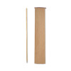 Lie-Flat Screw-In Mop Handle, 1.13" Dia x 60", Natural