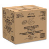 Foam Hinged Lid Containers, 3 Compartments, 8.38 x 7.78 x 3.25, 200/Carton
