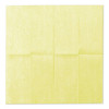Masslinn Dust Cloths, 1-Ply, 24 x 24, Unscented, Yellow, 30/Bag, 5 Bags/Carton