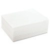 Veraclean Critical Cleaning Wipes, Smooth Texture, 1/4 Fold, 1-Ply, 12 x 13, Unscented, White, 50/Pack, 20 Packs/Carton
