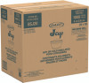Food Containers, Squat, 8 Oz, White, Foam, 1,000/Carton