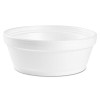 Foam Container, Squat, 8 Oz, 4.63" Diameter x 1.13" h, White, 500/Carton