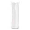 Plastic Cold Cup Lids, Fits 8 Oz To 9 Oz Cold Cups, Translucent, 100/Pack, 10 Packs/Carton