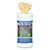Graffiti And Spray Paint Remover Towels, Citrus, 10 x 12, Neutral Scent, White/Orange, 30/Canister, 6 Canisters/Carton