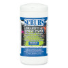 Graffiti And Spray Paint Remover Towels, Citrus, 10 x 12, Neutral Scent, White/Orange, 30/Canister, 6 Canisters/Carton