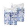 Foam Hinged Lid Container, 3 Compartments, 8 Oz, 9 x 9.4 x 3, White, 100/Sleeve, 2 Sleeves/Carton