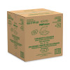 Foam Hinged Lid Container, Performer Perforated Lid, 3 Compartments, 9 x 9.4 x 3, White, 100/Bag, 2 Bag/Carton