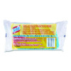 All Surface Scrubber Sponge, 2.5 x 4.5, 0.9" Thick, Dark Blue/Light Blue, 12/Carton
