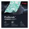 Power Clean Proscrub Pre-Saturated Wipes, 12 x 9.5, Citrus Scent, Green, 75/Pack, 6 Packs/Carton
