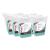 Power Clean Proscrub Pre-Saturated Wipes, 12 x 9.5, Citrus Scent, Green, 75/Pack, 6 Packs/Carton