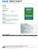 Insect Shield Insect Repellent Wipes, 8 x 10, 100/Carton