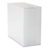 1/8-Fold Linen-Replacement Dinner Napkins, 2-Ply, 17 x 17, White