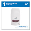 Essential Manual Skin Care Dispenser, 1,000 Ml, 5 X 5.25 X 8.38, White