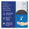 Essential Manual Skin Care Dispenser, 1,000 Ml, 5 X 5.25 X 8.38, White