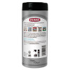 Stainless Steel Wipes, 1-Ply, 7 x 8, White, 30/Canister, 4 Canisters/Carton