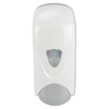 Foam-Eeze Bulk Foam Soap Dispenser With Refillable Bottle, 1,000 Ml, 4.88 X 4.75 X 11, White/Gray