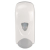 Foam-Eeze Bulk Foam Soap Dispenser With Refillable Bottle, 1,000 Ml, 4.88 X 4.75 X 11, White/Gray