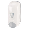 Foam-Eeze Bulk Foam Soap Dispenser With Refillable Bottle, 1,000 Ml, 4.88 X 4.75 X 11, White/Gray